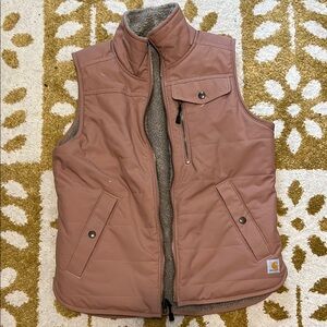 Carhartt Dusty Rose Quilted Vest